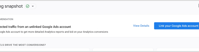 В Google Analytics появились персональные рекомендации