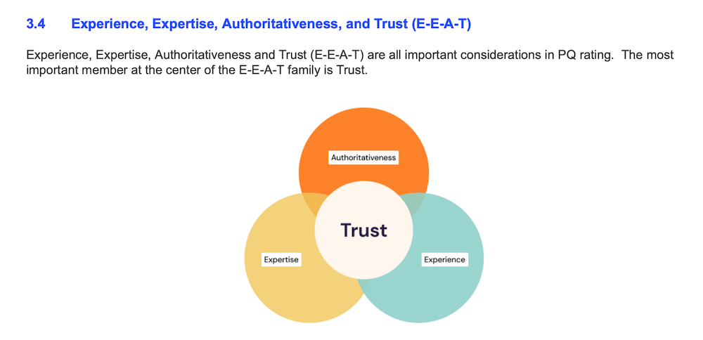 Google добавил в формулу E-A-T еще одну Е