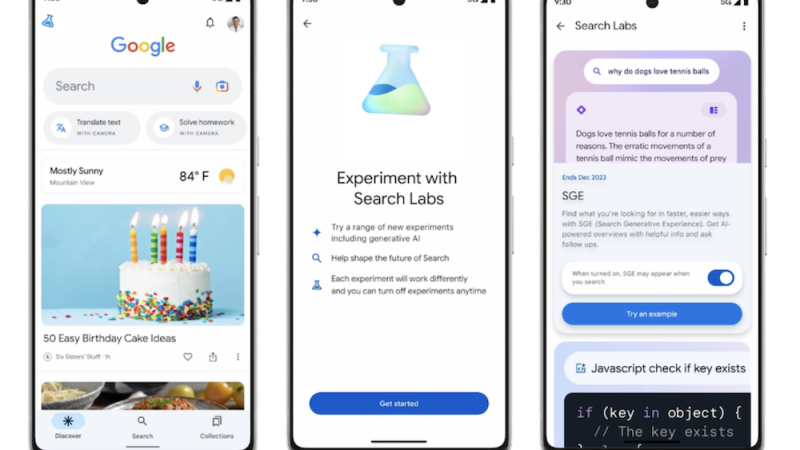 Google открывает Search Labs